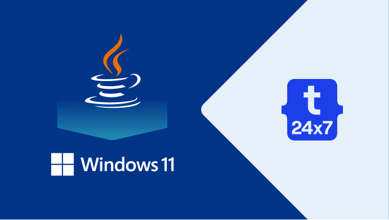 Install Java 21 on Windows 11