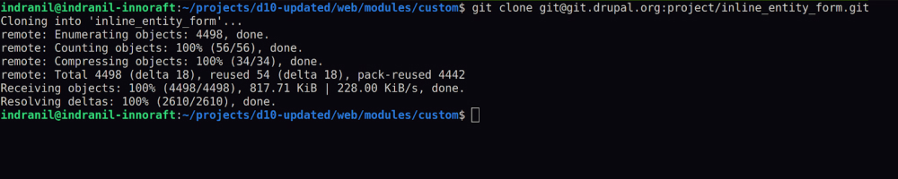 module using HTTP/SSH