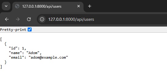 You may also verify in the browser, as seen below