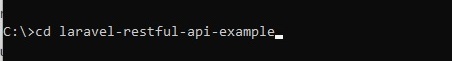 laravel project folder as shown below