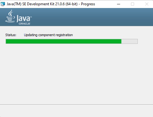 installation process will proceed and be completed