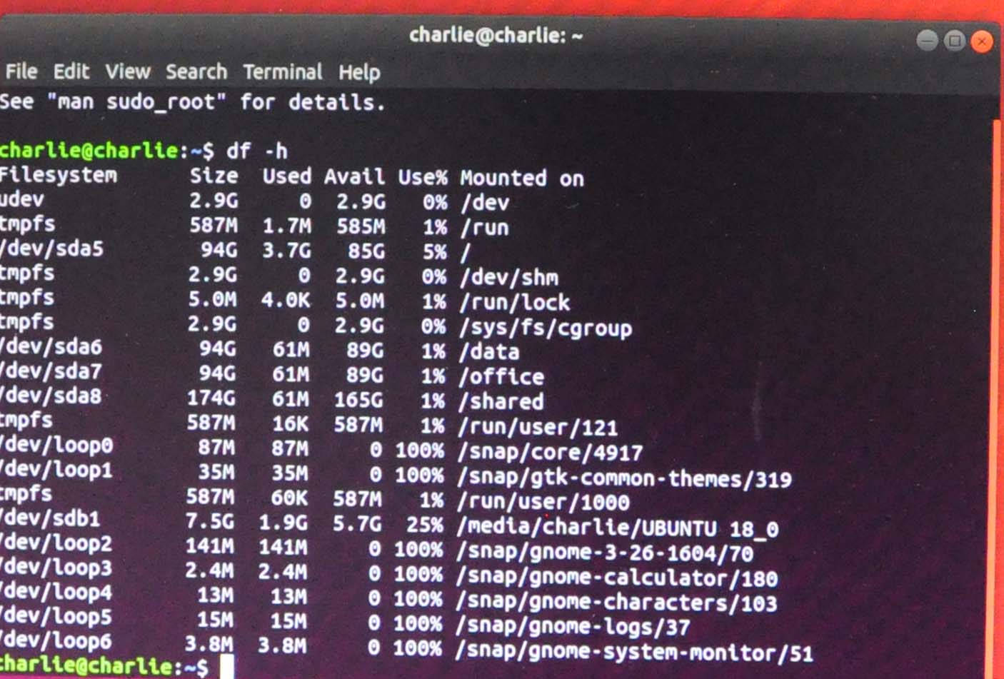 View Partition