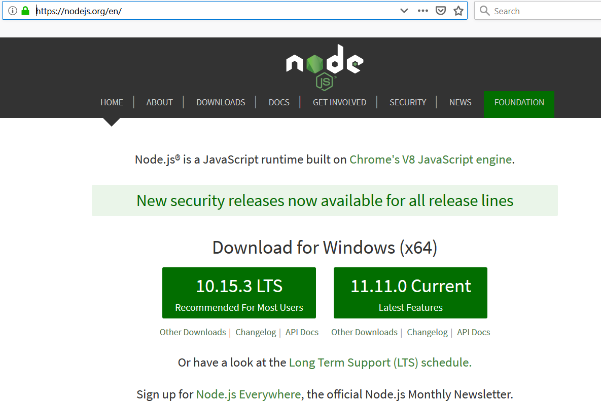 Node.js Site Node.js Site