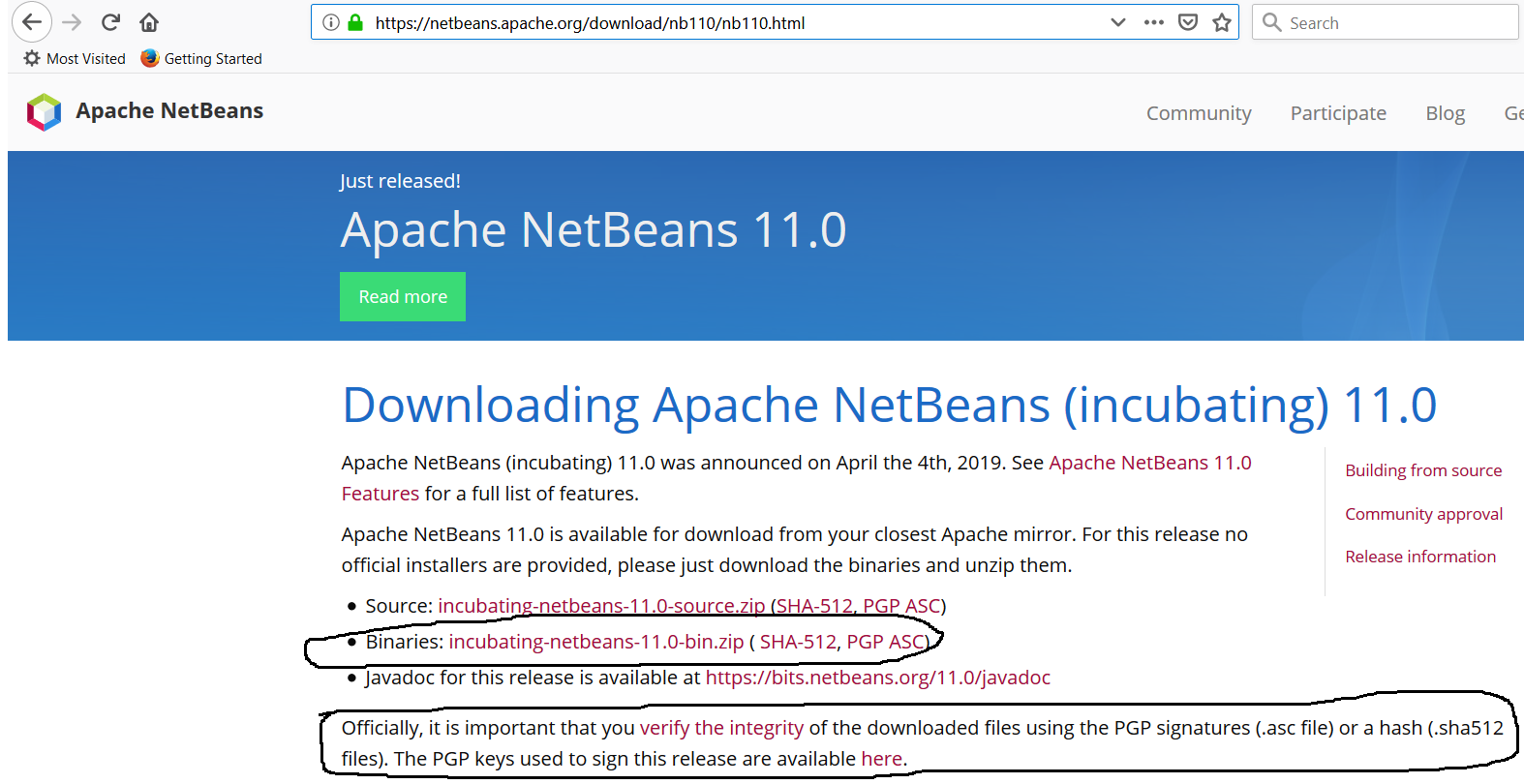 Download NetBeans 11 Download NetBeans 11