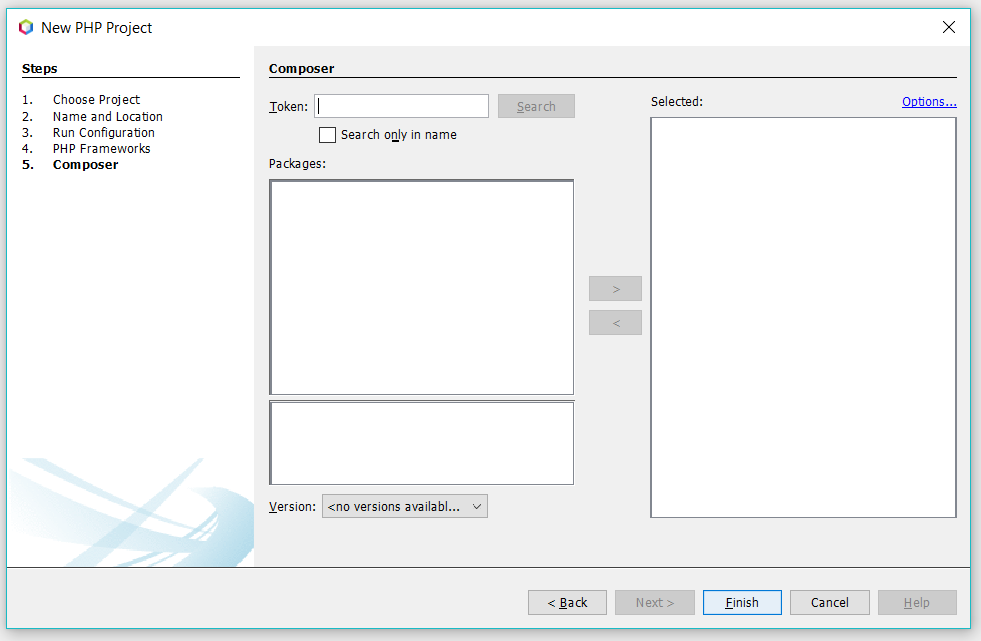 Composer Configuration Composer Configuration