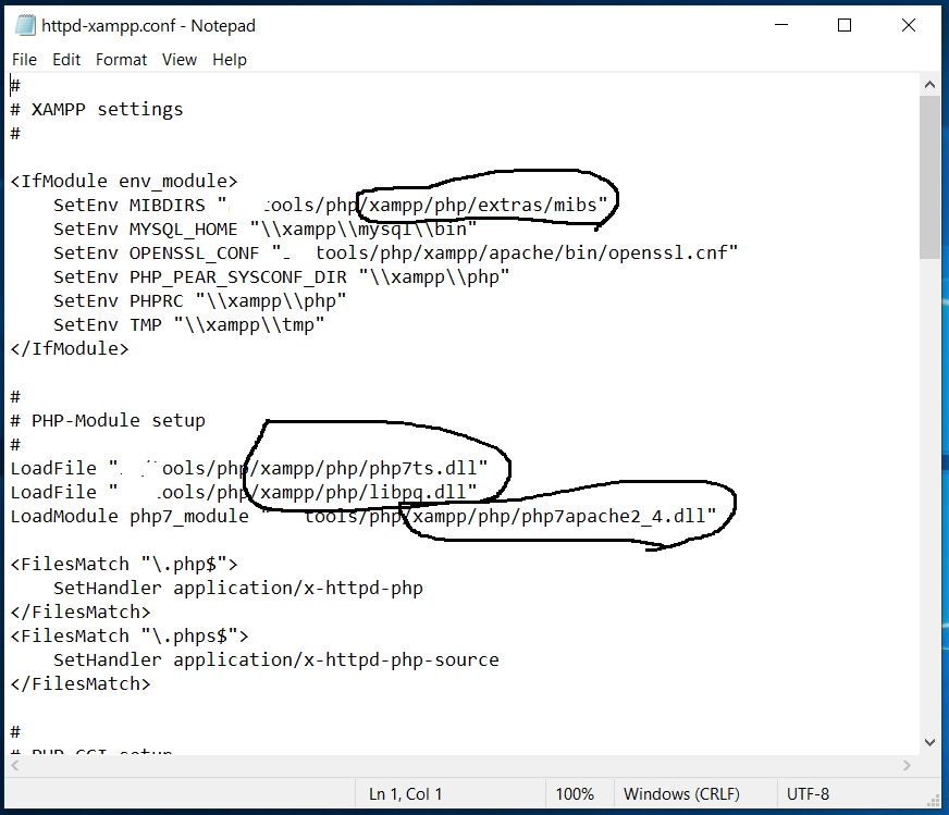 XAMPP PHP Config XAMPP PHP Config