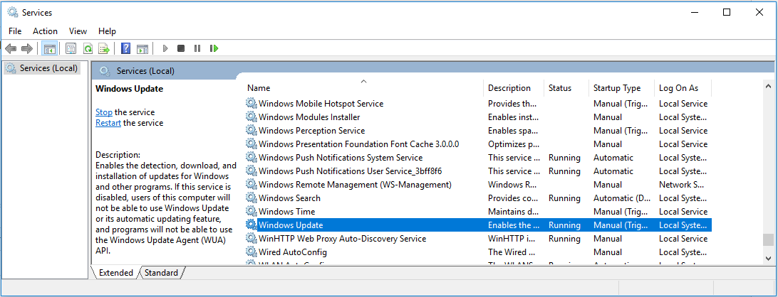 Windows Services Windows Services