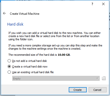 Ubuntu On VirtualBox - Config Hard Disk Ubuntu On VirtualBox - Config Hard Disk