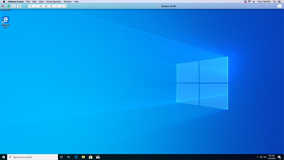 Windows - VMware Fusion - Full Screen Windows - VMware Fusion - Full Screen