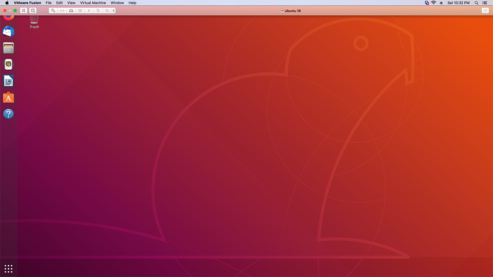 Vmware Fusion - Ubuntu - Desktop Vmware Fusion - Ubuntu - Desktop