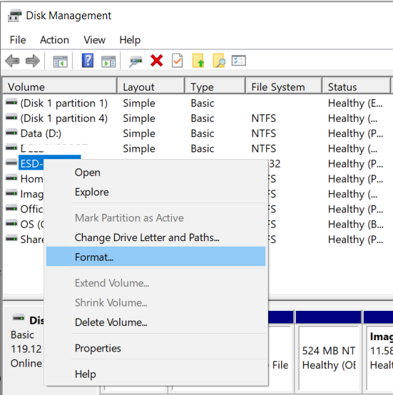 Windows 10 Bootable USB - Format Windows 10 Bootable USB - Format