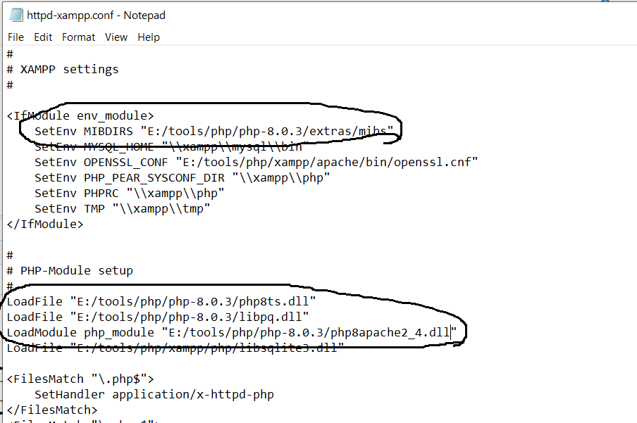 Upgrade PHP to PHP 8 in XAMPP On Windows 10 - Apache Configuration