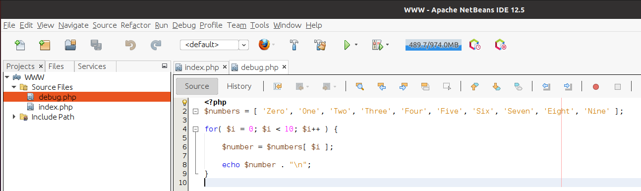 Debug PHP using Xdebug and NetBeans on Ubuntu - Code to Debug Debug PHP using Xdebug and NetBeans on Ubuntu - Code to Debug