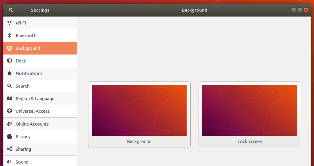 Choose Background Choose Background