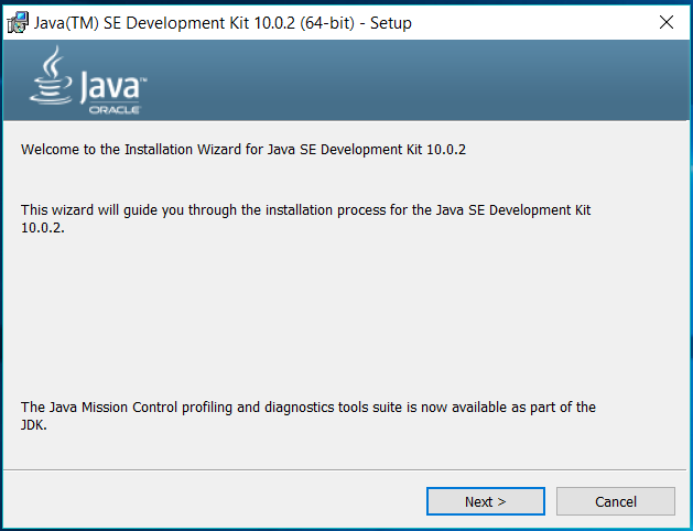 Java Installer Welcome