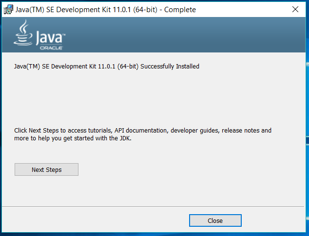 Installation Success Installation Success