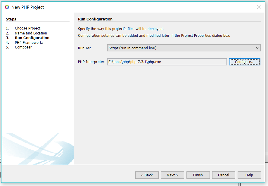 Configure Runtime Configure Runtime