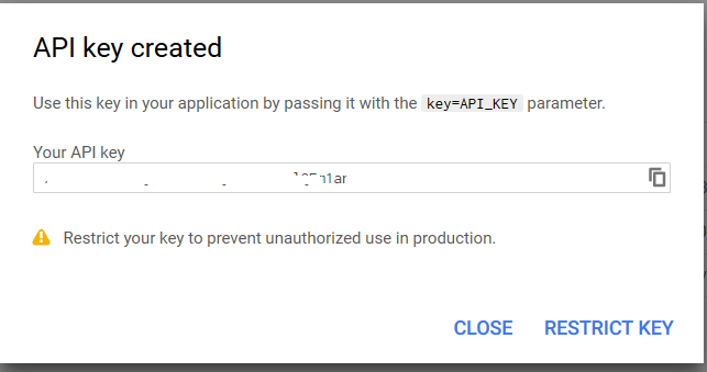 API Key API Key