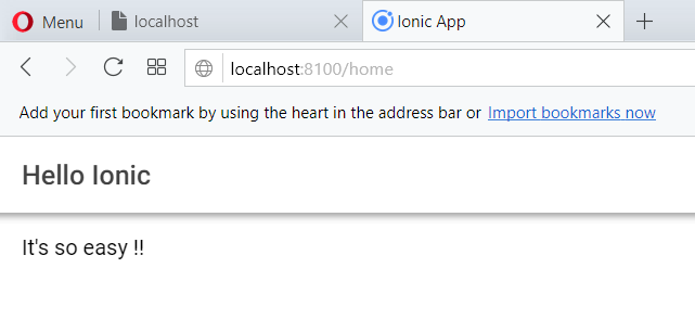 Hello Ionic Hello Ionic