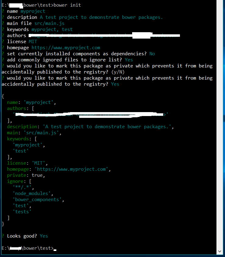 Create bower.js Create bower.js