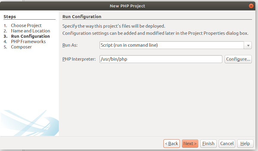 Runtime Configurations