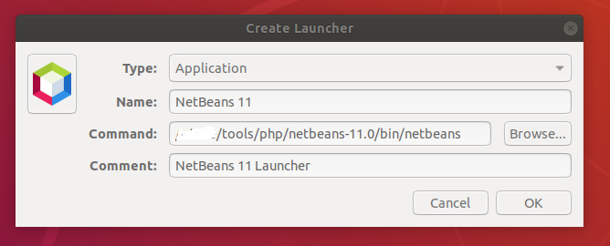 NetBeans 11 Launcher NetBeans 11 Launcher
