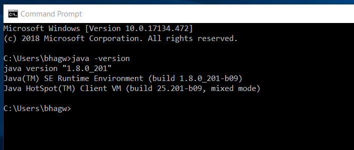 Check Java Version Check Java Version