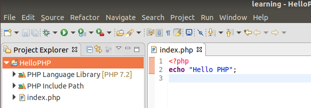 Hello PHP