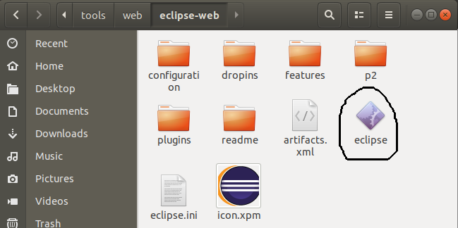 Eclipse for Web Installation