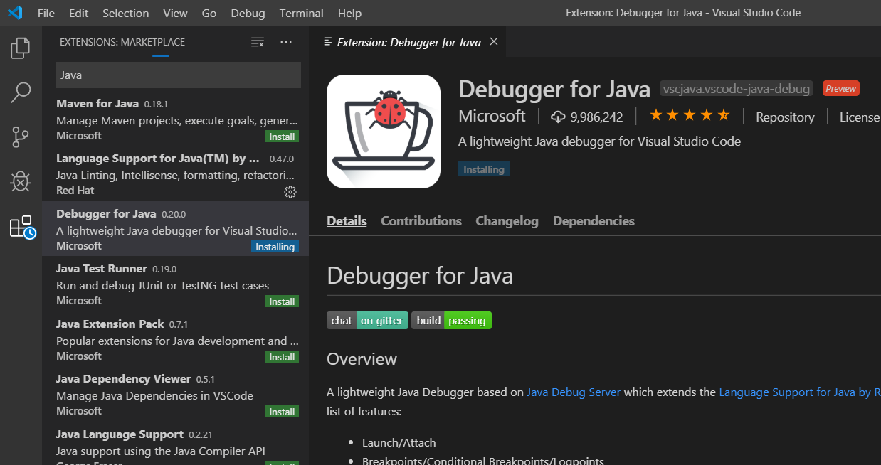 Visual Studio Code - Java Debugger
