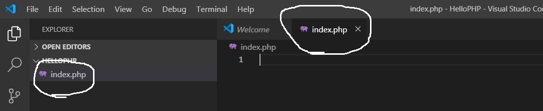 Visual Studio Code - Index