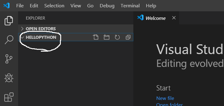 Visual Studio Code - Python Project