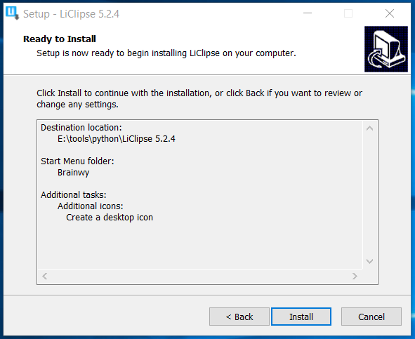 LiClipse Configuration LiClipse Configuration