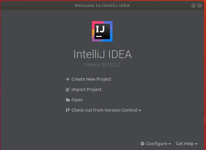 Intellij IDEA Welcome Intellij IDEA Welcome
