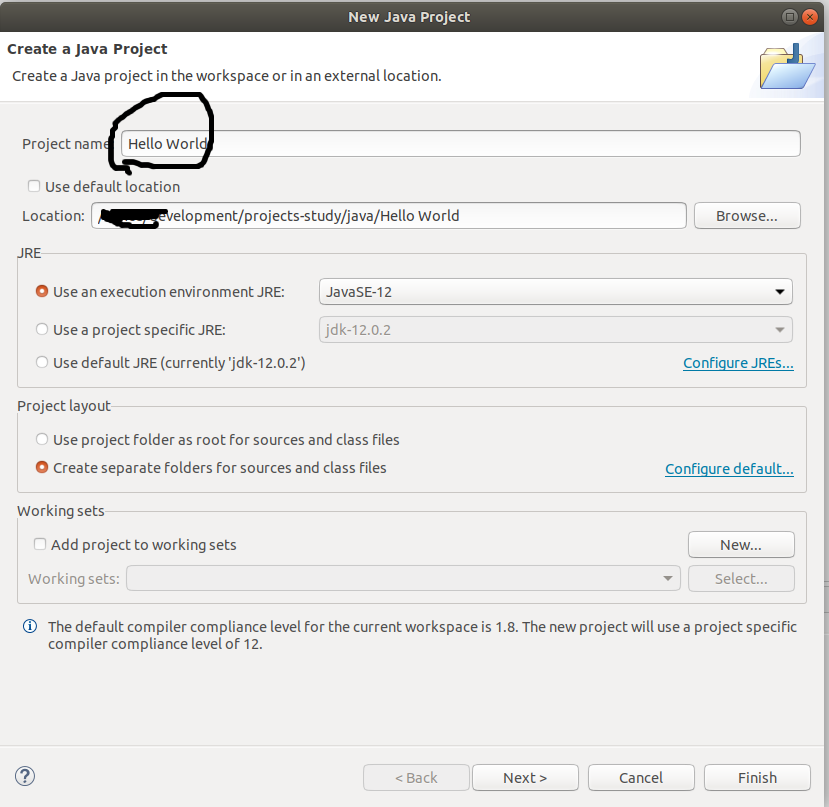 Eclipse Java Project Details Eclipse Java Project Details