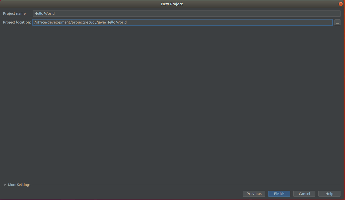 Intellij IDEA Project Name Intellij IDEA Project Name