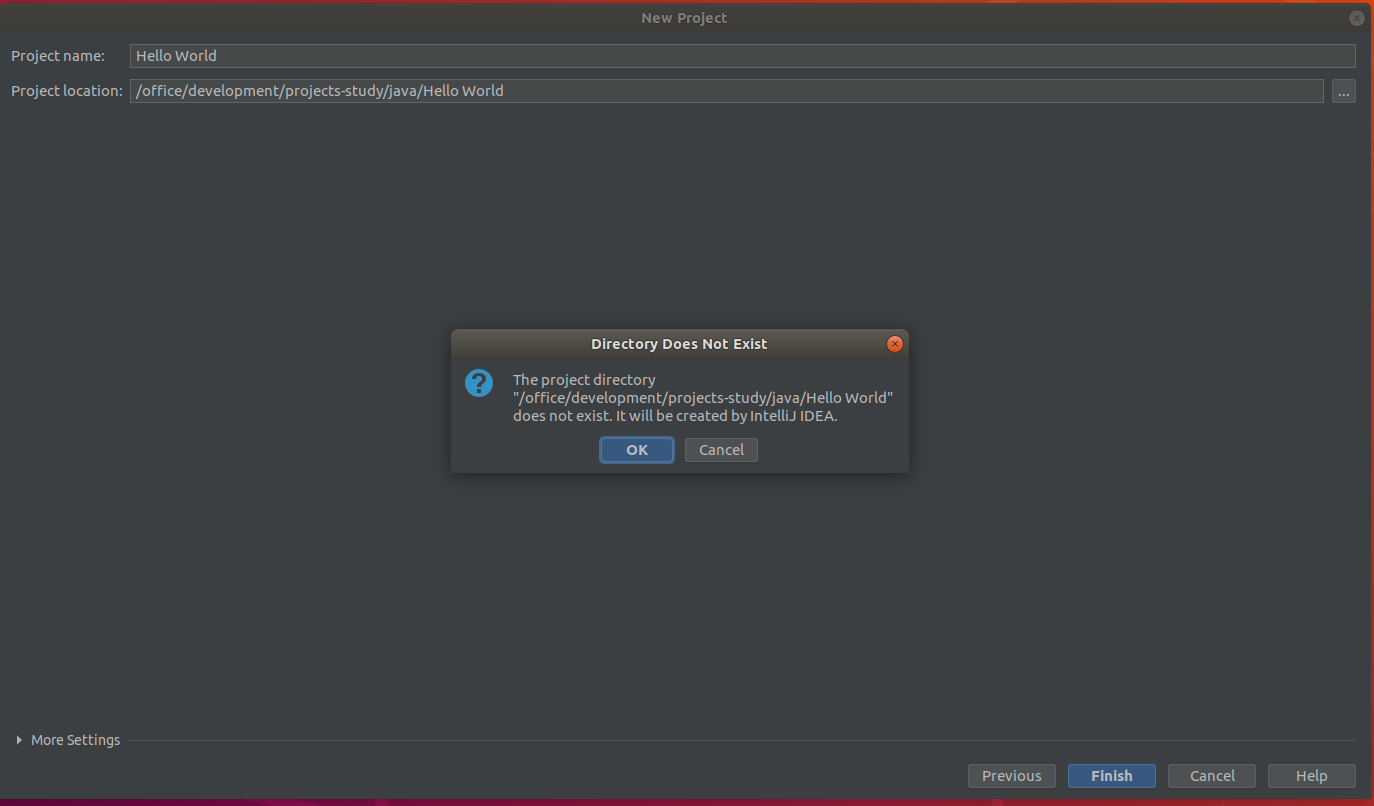 Intellij IDEA Project Directory Permission