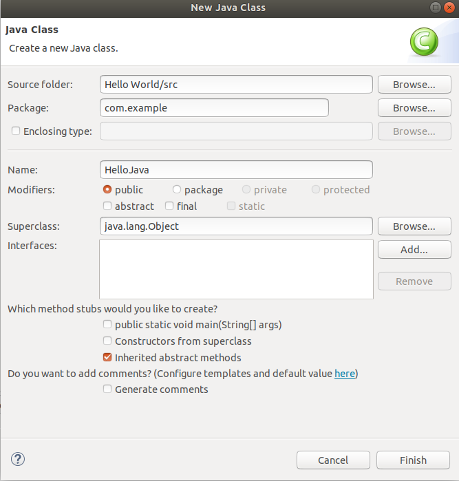 Eclipse Java Class File Eclipse Java Class File