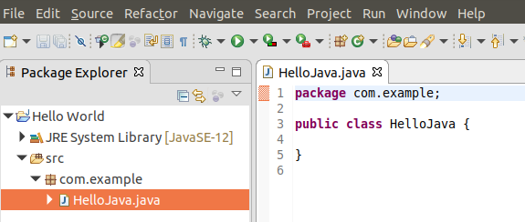 Eclipse Java Class File Defaults