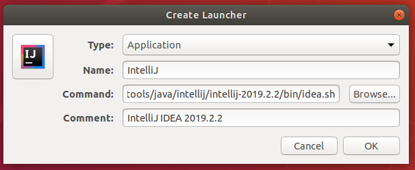 Intellij IDEA Desktop Shortcut