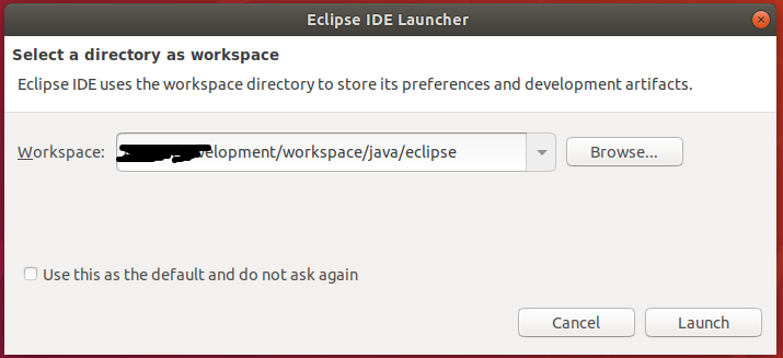 Eclipse Java Workspace Eclipse Java Workspace