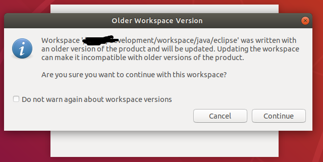 Eclipse Java Upgrade Workspace Eclipse Java Upgrade Workspace