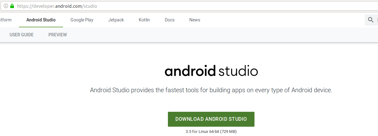 Android Studio Download