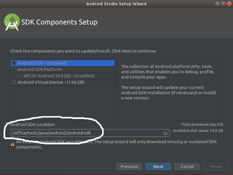 Android Studio Components