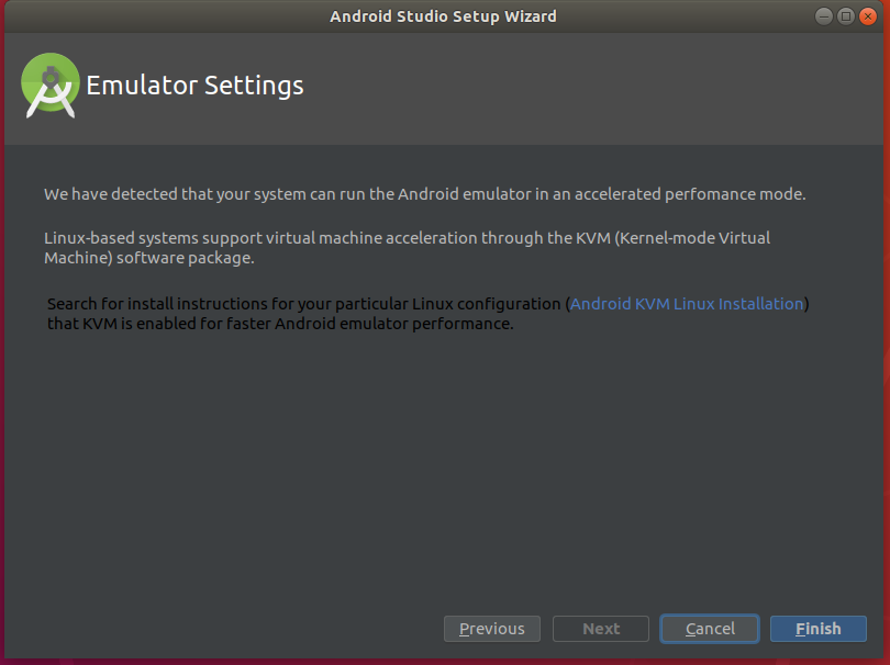 Android Studio Emulator Settings