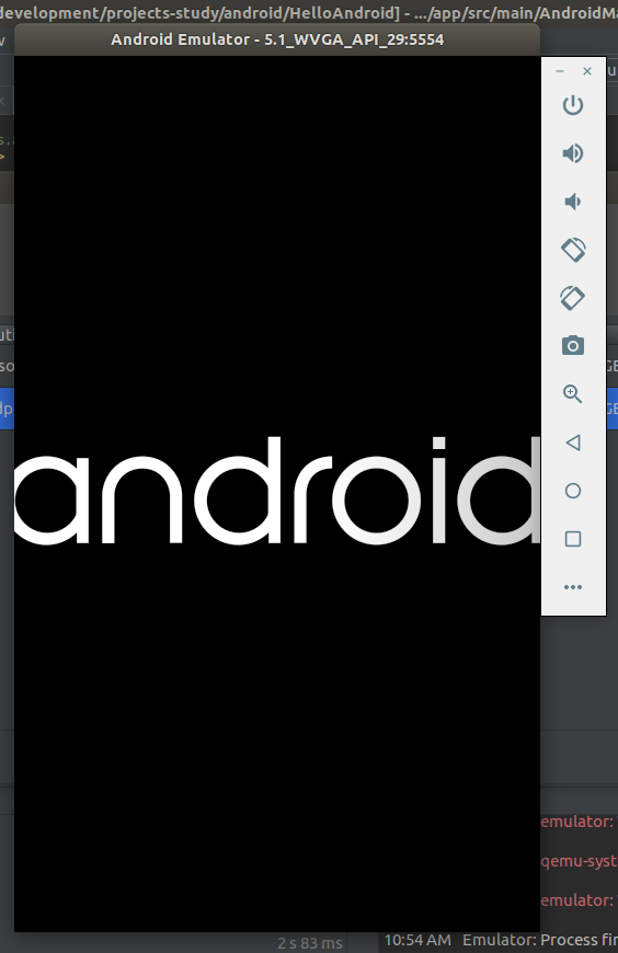 Android Studio AVD Launch Android Studio AVD Launch