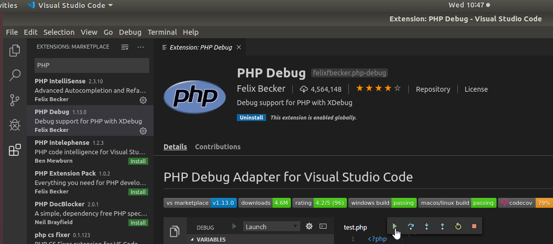 VSCode PHP Debug