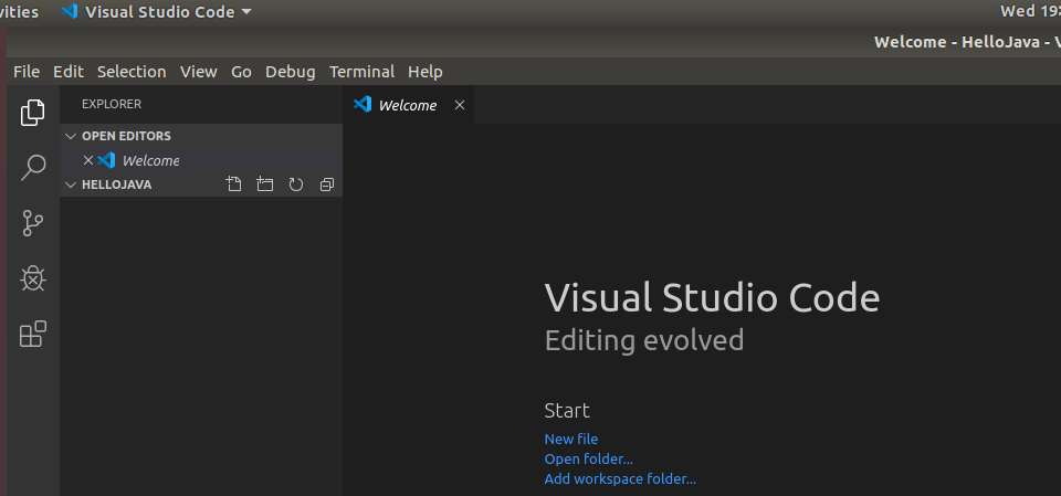 VSCode Java Folder