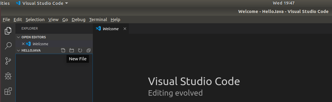 VSCode Java File VSCode Java File