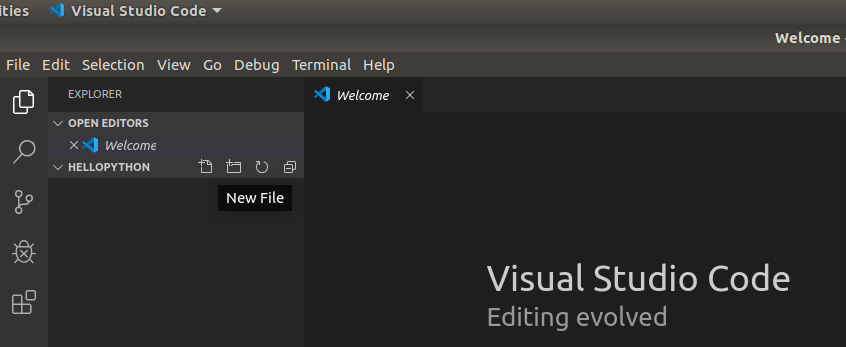 VSCode Python Add File VSCode Python Add File